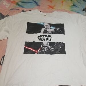 Star Wars White Graphic T-Shirt